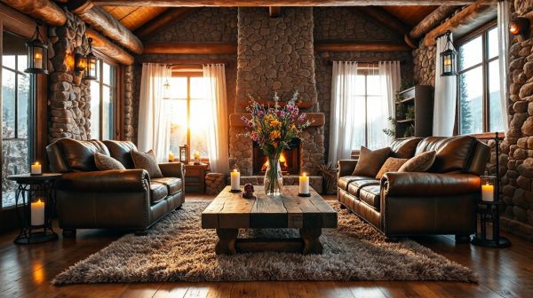 Idées de déco montagne : créez un ambiance rustique chez vous