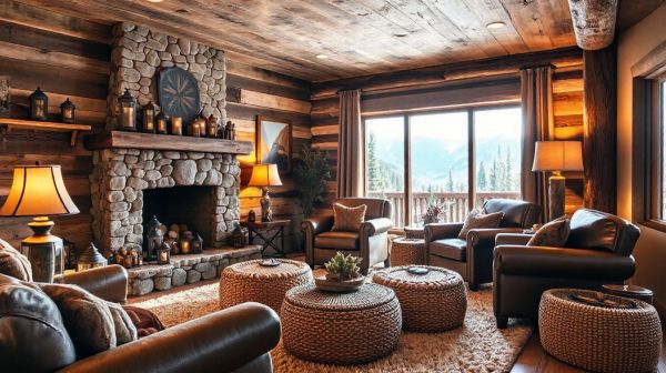 Idées de déco montagne : créez un ambiance rustique chez vous